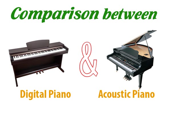 Sự khác nhau giữa Piano điện và Piano cơ