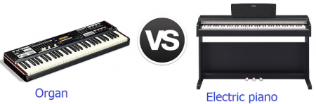 Cách phân biệt giữa Piano điện và Organ